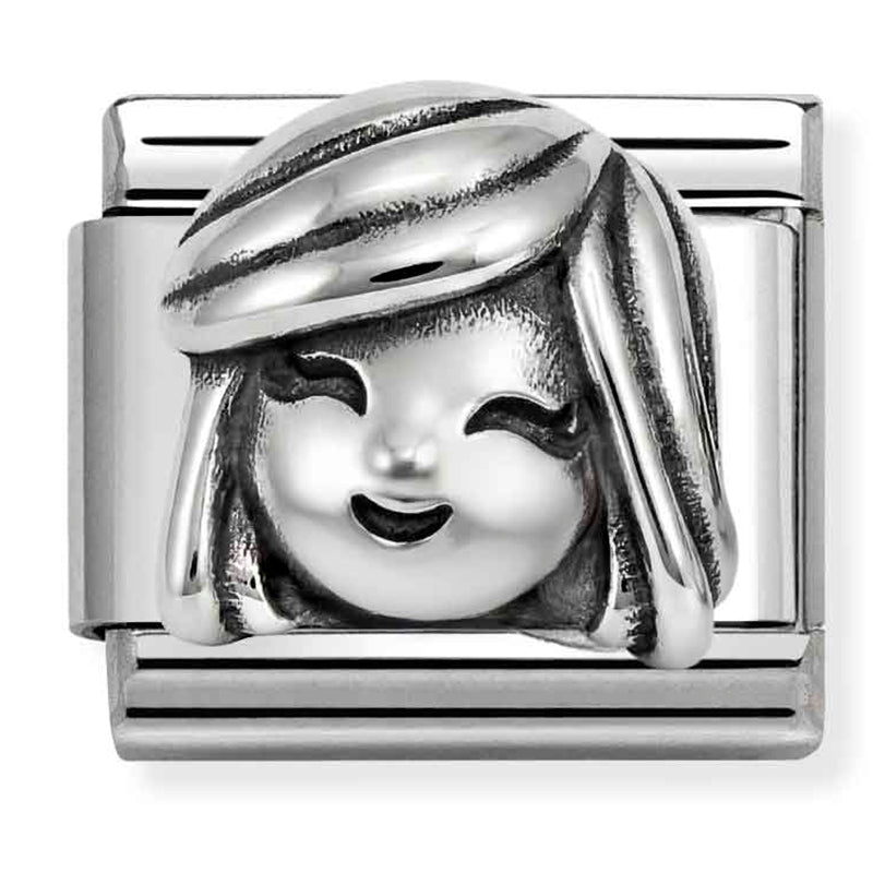 Family - Mum Oxidised Silver Charm