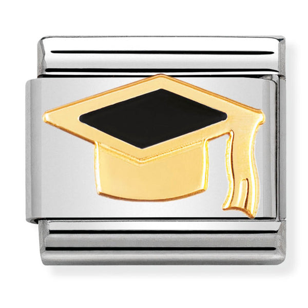 Ocassions - Graduation Hat Gold Charm