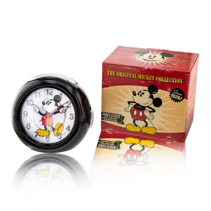 Mickey Mouse Black Alarm Clock