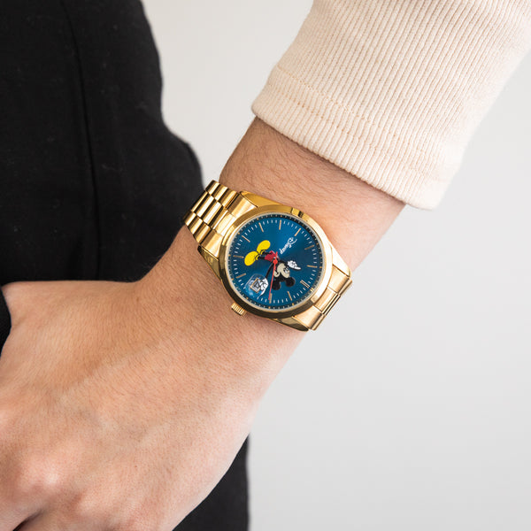 Disney Collector Gold/Blue Watch