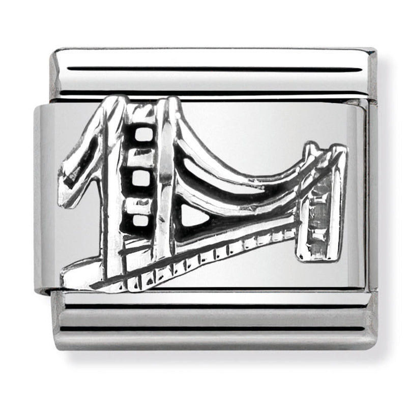 Travel - Golden Gate Bridge Relief (United States) Silver Charm