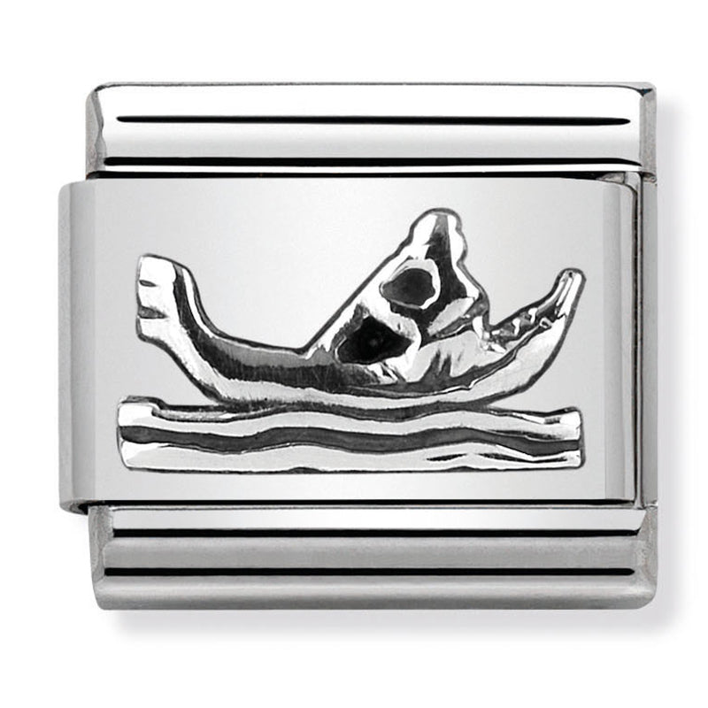 Travel - Gondola Relief (Italy) Silver Charm