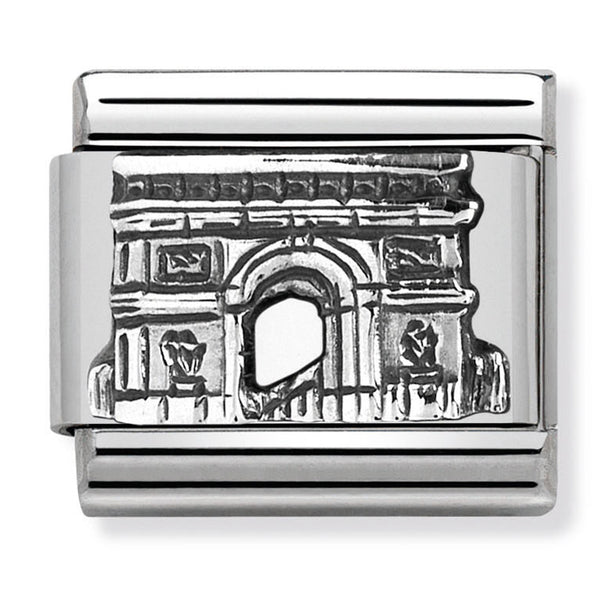 Travel - Arc Di Trionfo Relief (Paris) Silver Charm