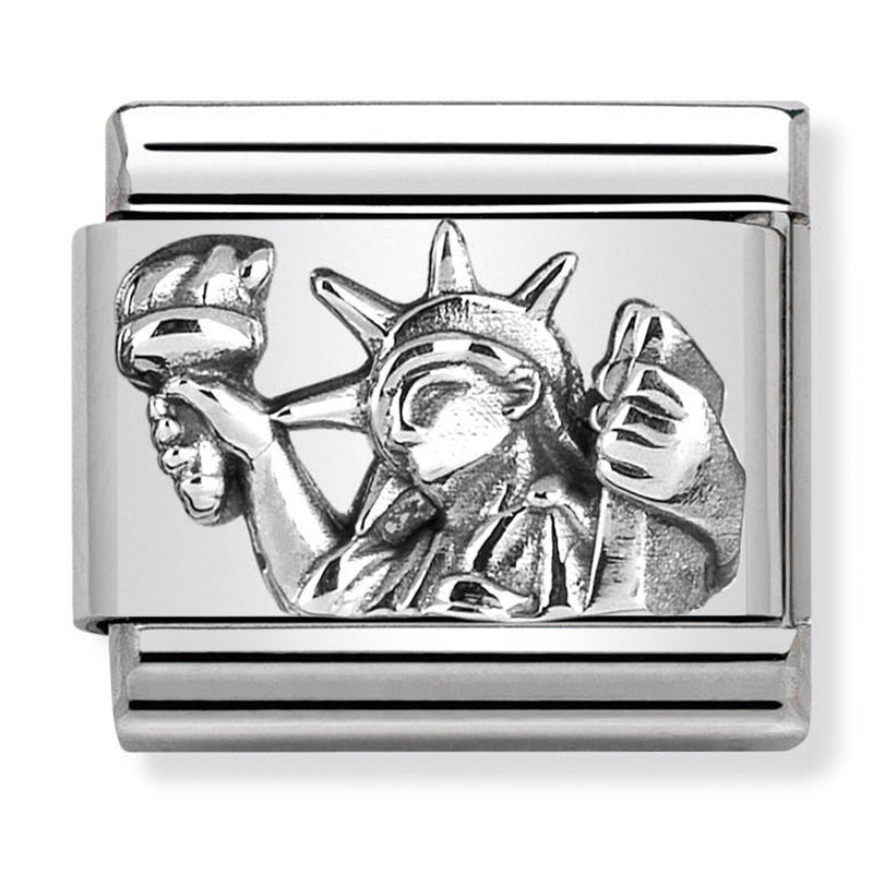 Travel - Statue of Liberty Relief (New York) Silver Charm