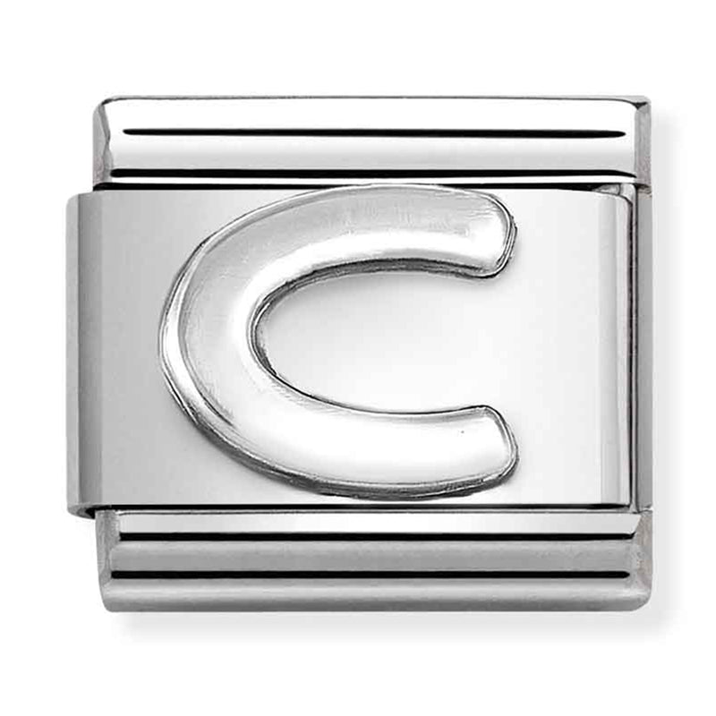 Silver - Letter C Charm