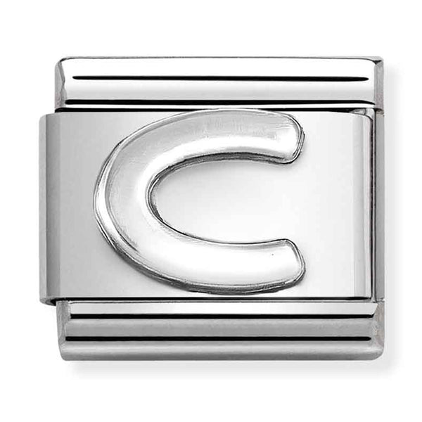 Silver - Letter C Charm