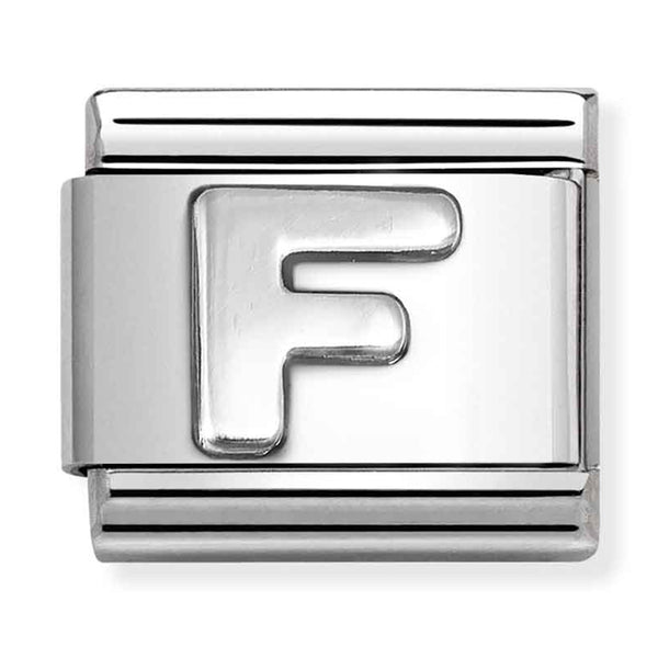 Silver - Letter F Charm