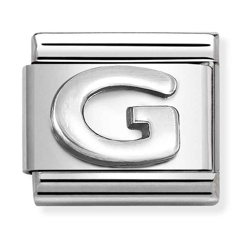 Silver - Letter G Charm