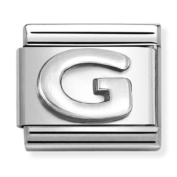 Silver - Letter G Charm