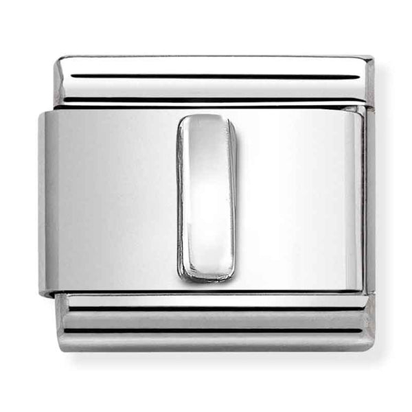 Silver - Letter I Charm
