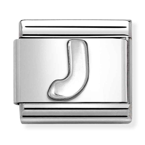 Silver - Letter J Charm