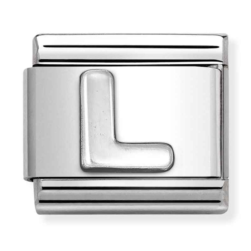 Silver - Letter L Charm