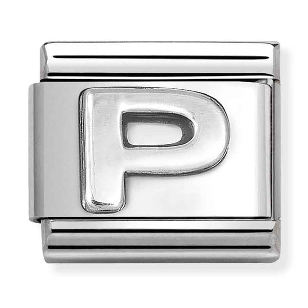 Silver - Letter P Charm
