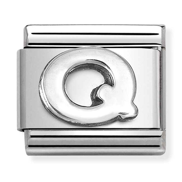 Silver - Letter Q Charm