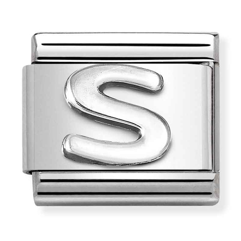 Silver - Letter S Charm