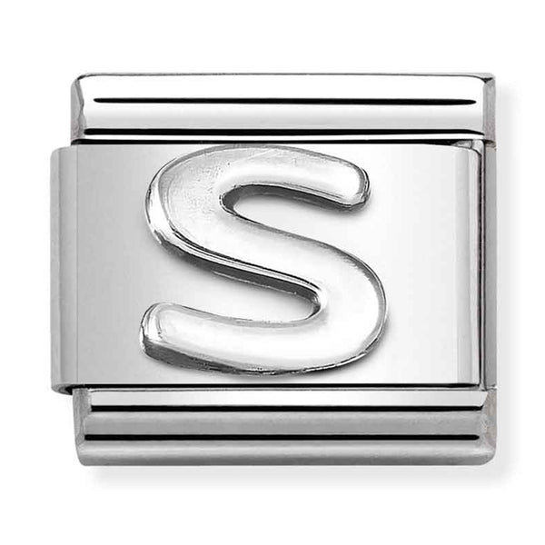Silver - Letter S Charm