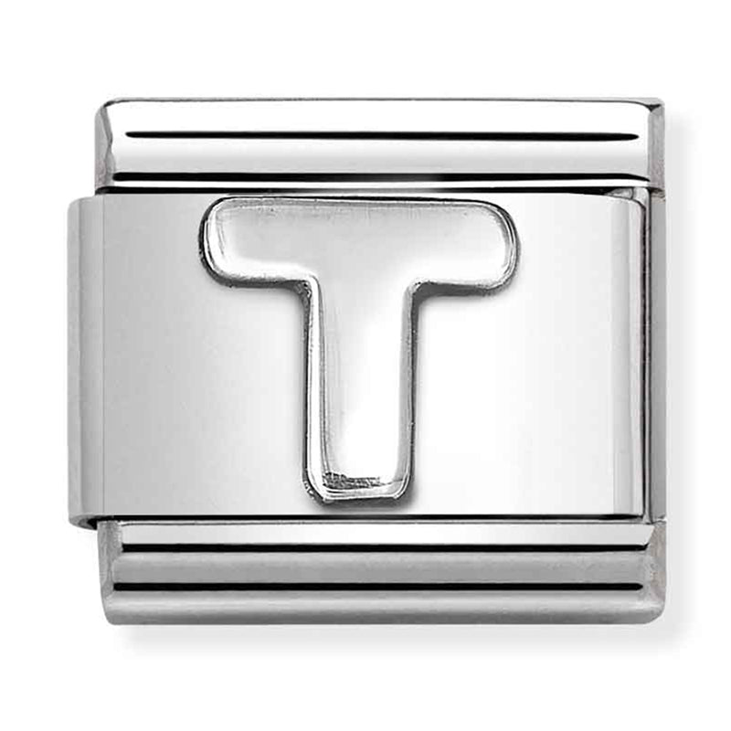 Silver - Letter T Charm