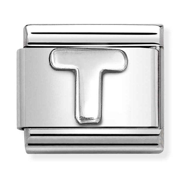 Silver - Letter T Charm