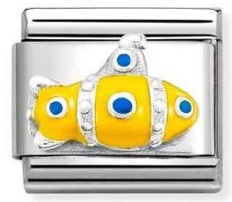 Transport - Yellow Submarine Silver Charm