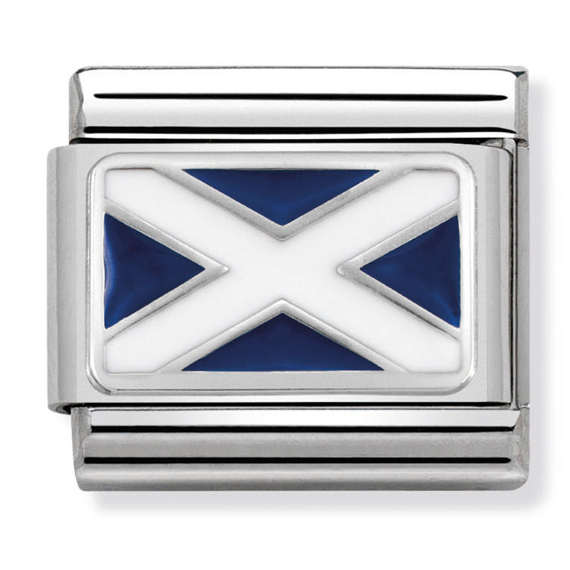 Europe Flag - Scotland Silver Charm