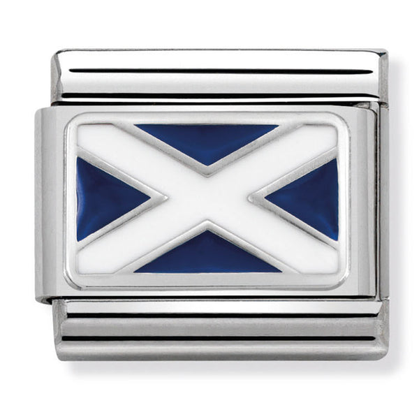 Europe Flag - Scotland Silver Charm