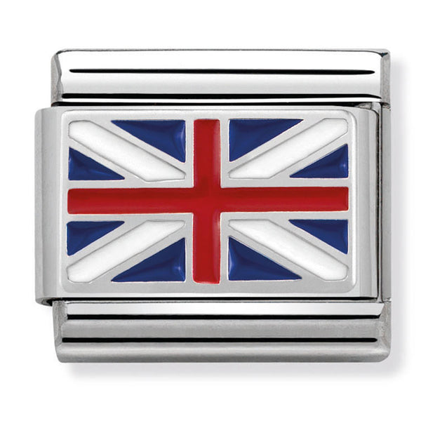 Europe Flag - Great Britain Silver Charm