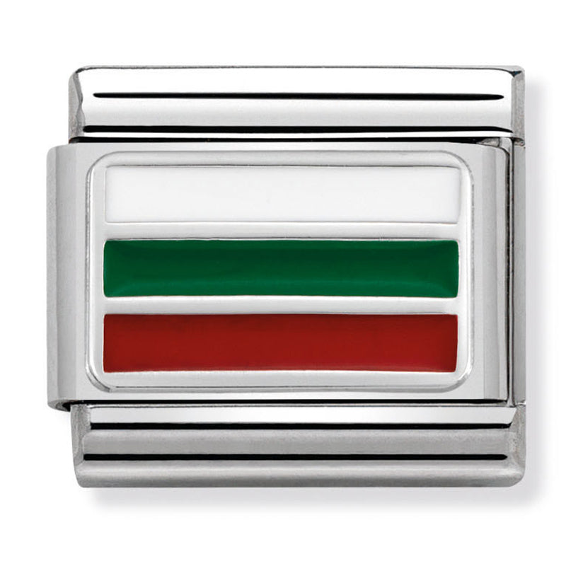 Europe Flag - Bulgaria Silver Charm