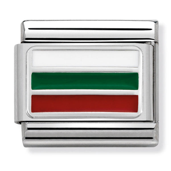 Europe Flag - Bulgaria Silver Charm