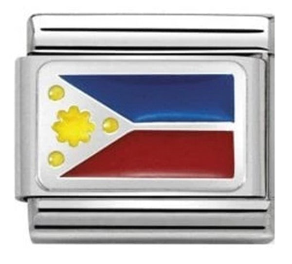 Asia Flag - Philippines Silver Charm