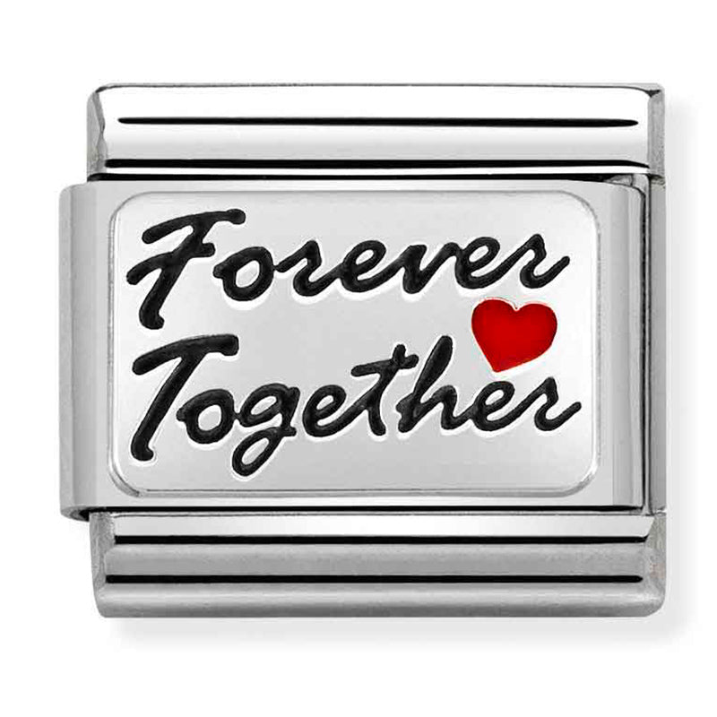 Love - Forever Together Silver Charm