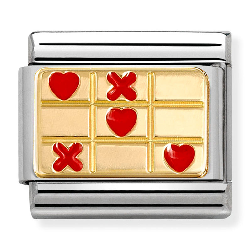Symbol - Red Love Wins Gold Charm