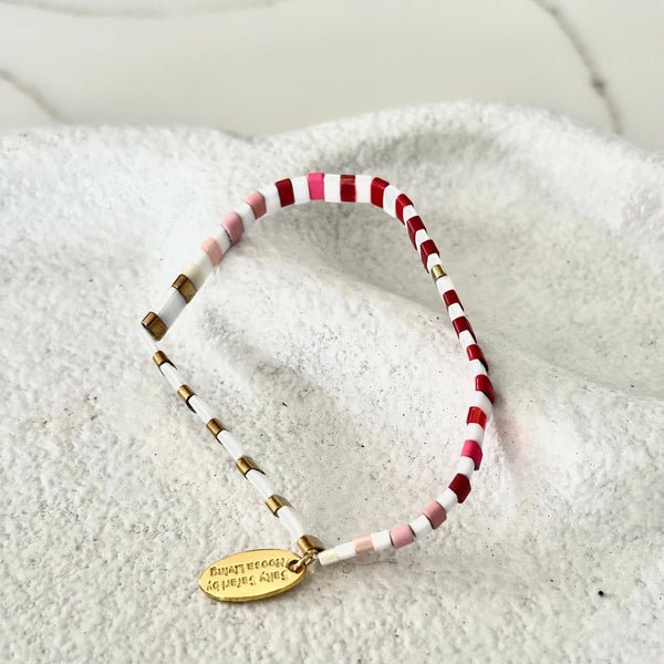 Ibiza Bracelet - Pink Flush