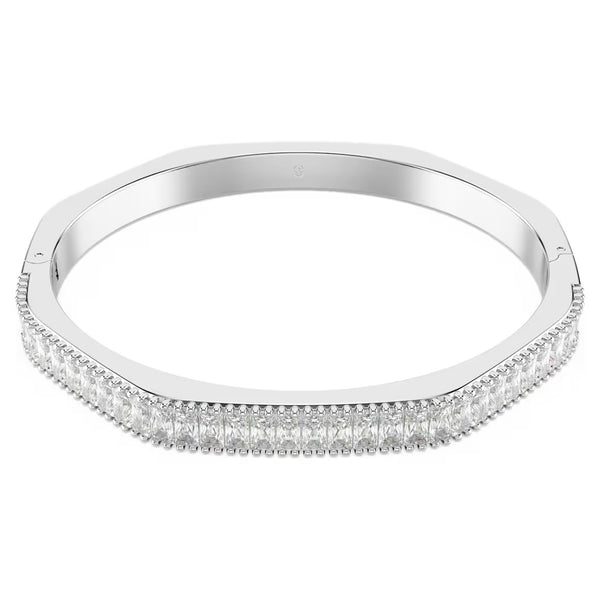 Matrix Baguette Silver Bangle