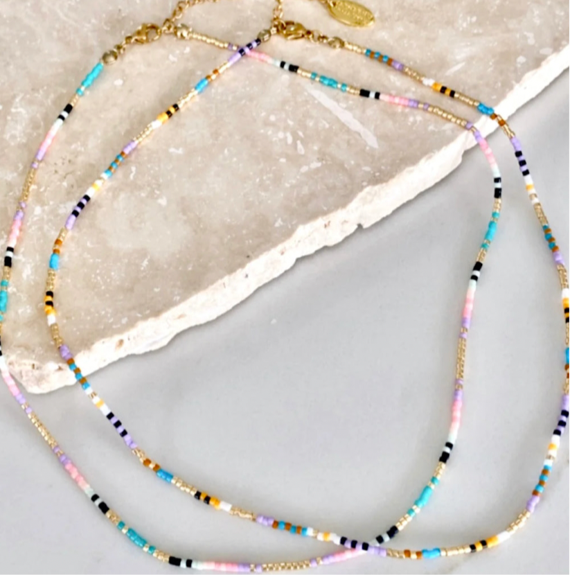 Corsica - Lilac Necklace