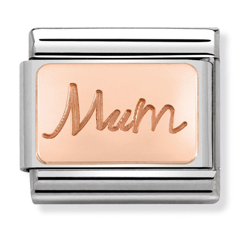 Family - Mum Rosegold Charm