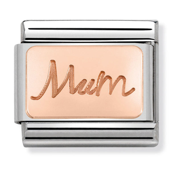 Family - Mum Rosegold Charm