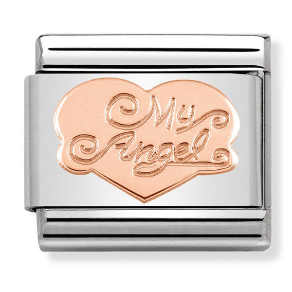 Symbols - My Angel Rosegold Charm