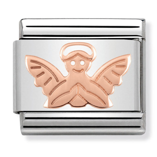 Symbols - Angel Rosegold Charm
