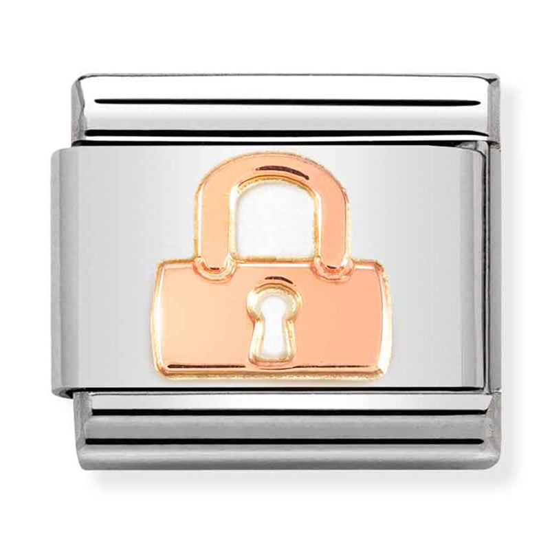 Symbols - Padlock Rosegold Charm
