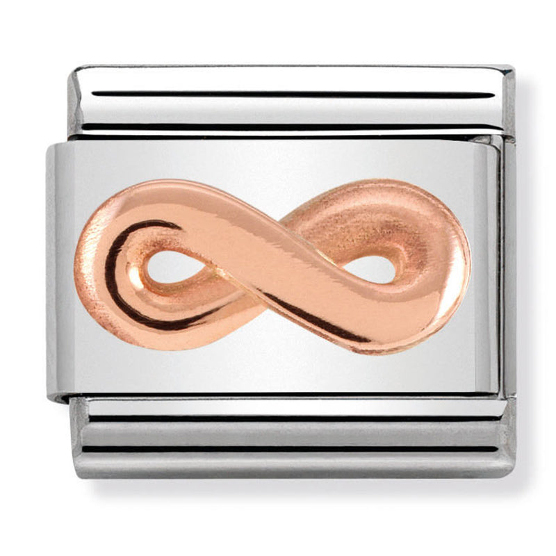 Love - Infinity Rosegold Charm