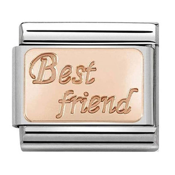 Friend - Best Friend Rosegold Charm
