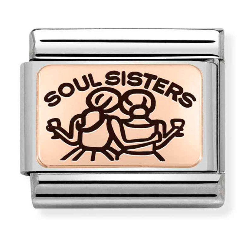 Family - Soul Sisters Rosegold Charm