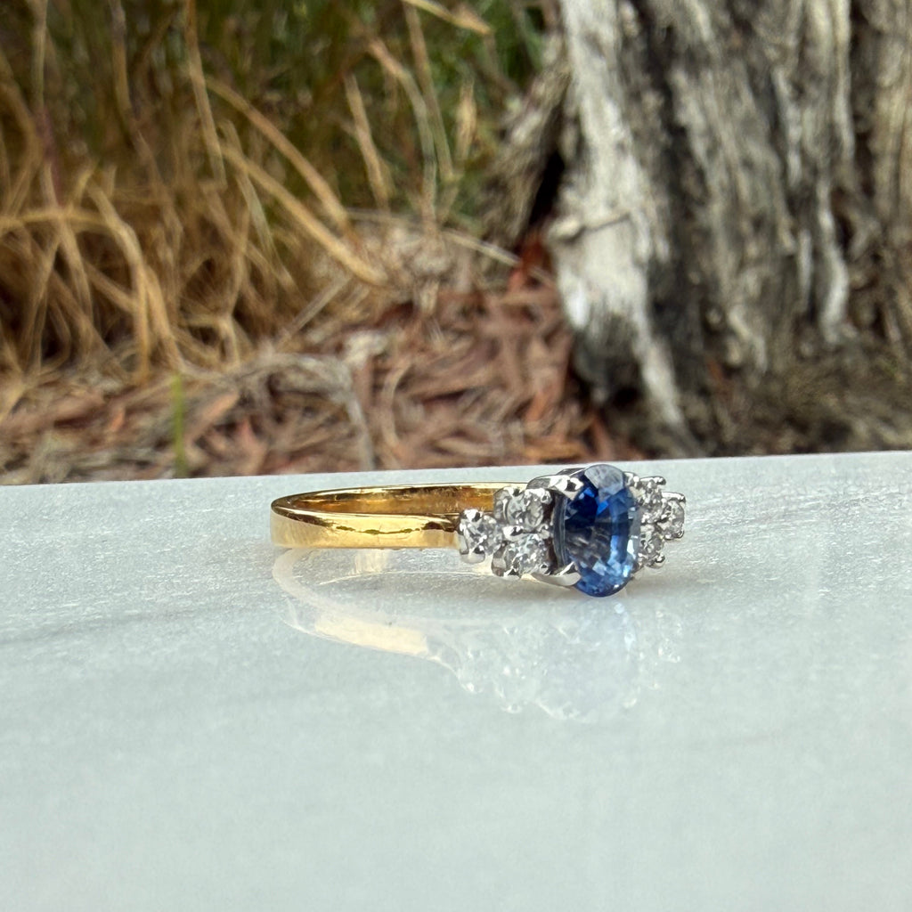 Elara Sapphire Ring