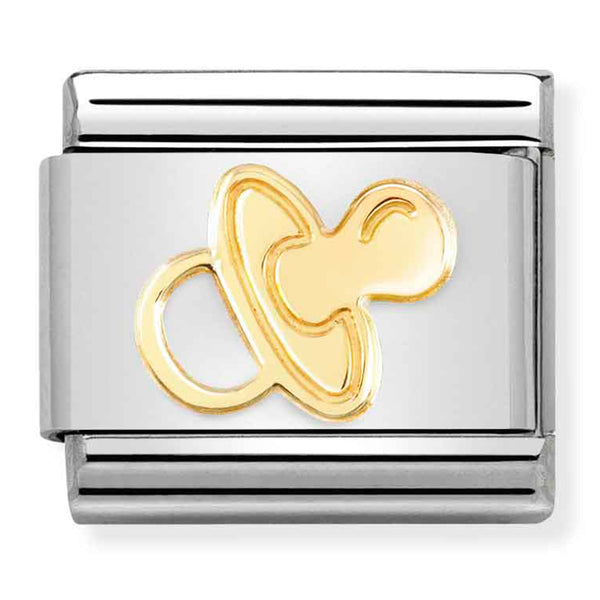 Baby - Pacifier Gold Charm