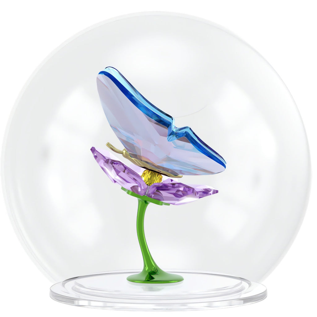 Idyllia: Glass Ball Butterfly & Flowers