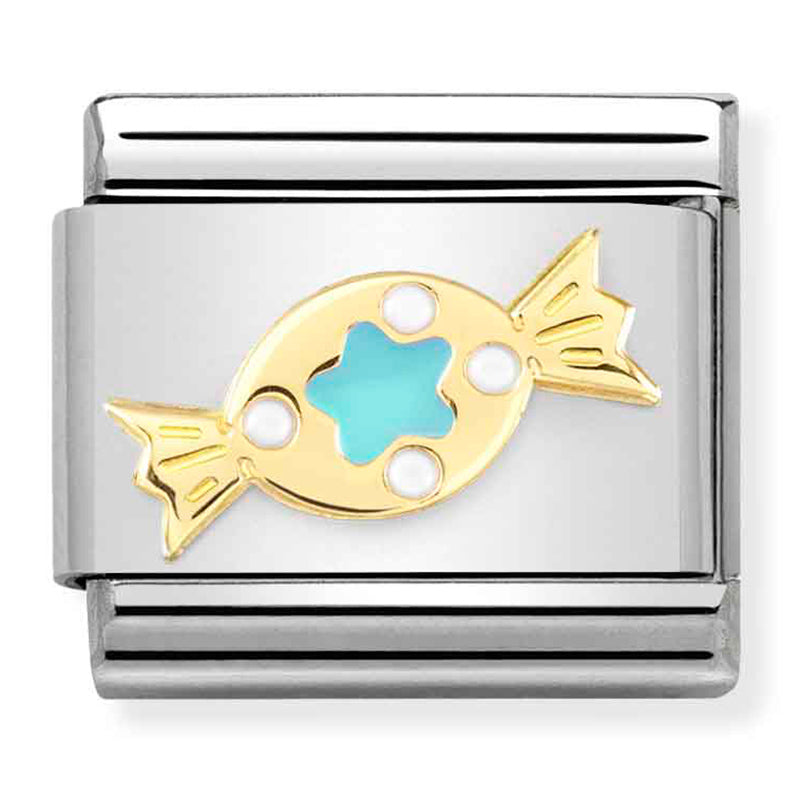 Food & Drinks - Turquoise Sweet Gold Charm