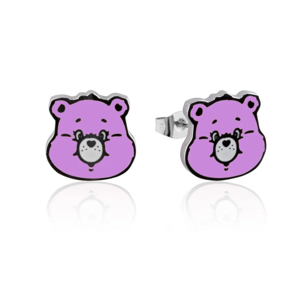 Care Bear - Purple Share Bear - Necklace & Earring