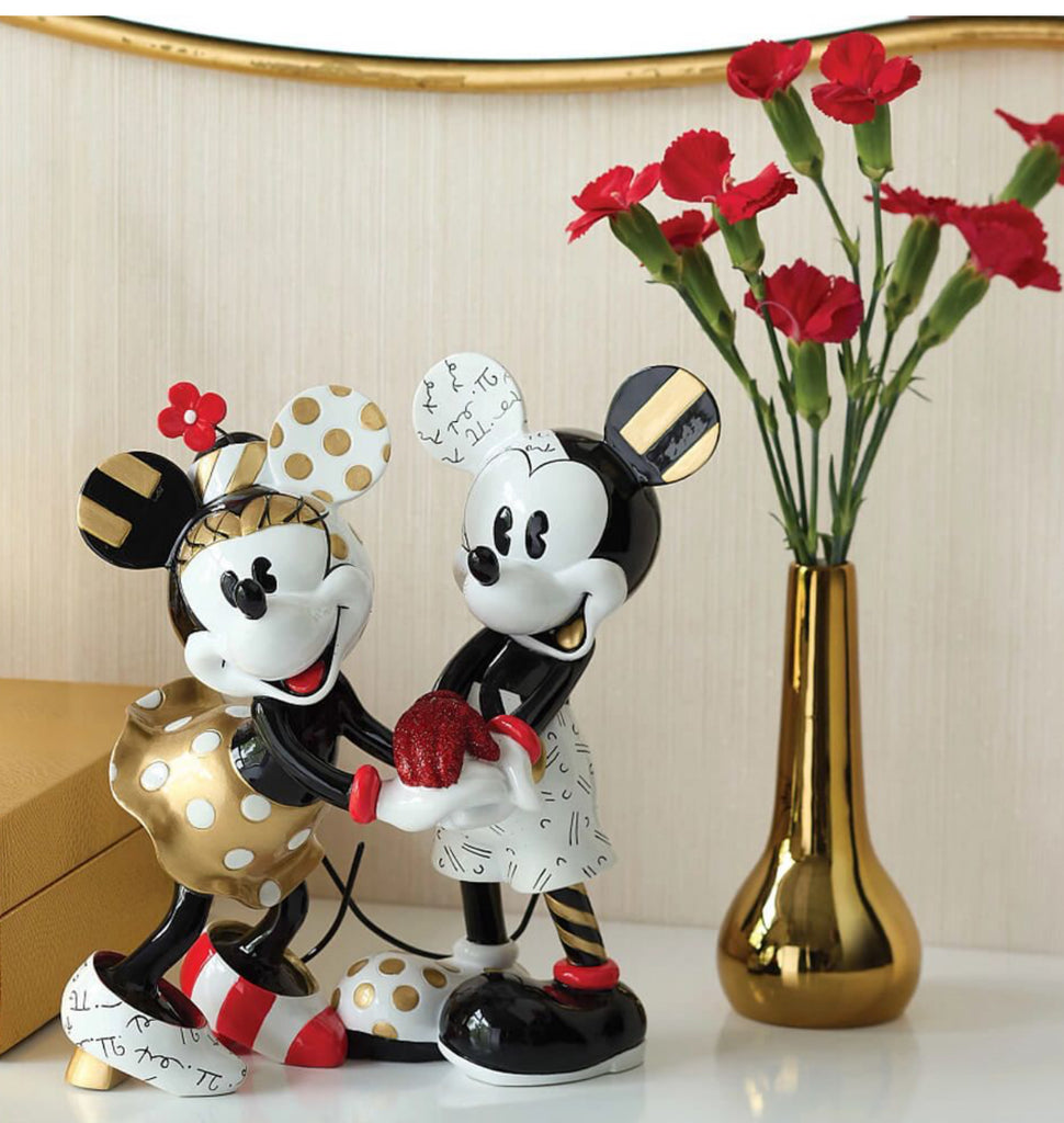 Midas Mickey & Minnie Mouse Large Figurine