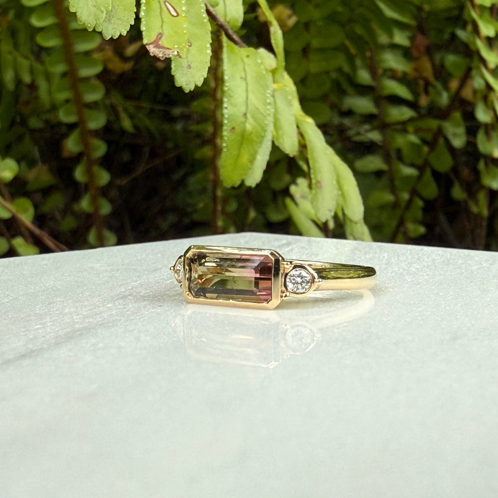 Roseveil Tourmaline Ring