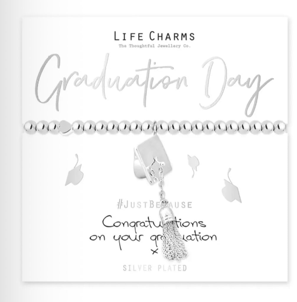 Life Charms - Just Because Graduation Day Bracelet